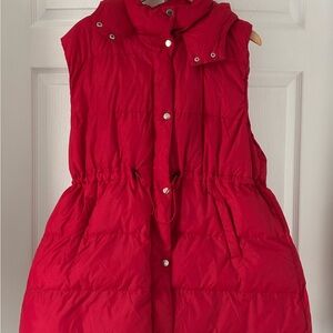Red Puffer Vest